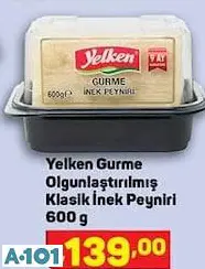 YELKEN GURME KLASİK İNEK PEYNİRİ